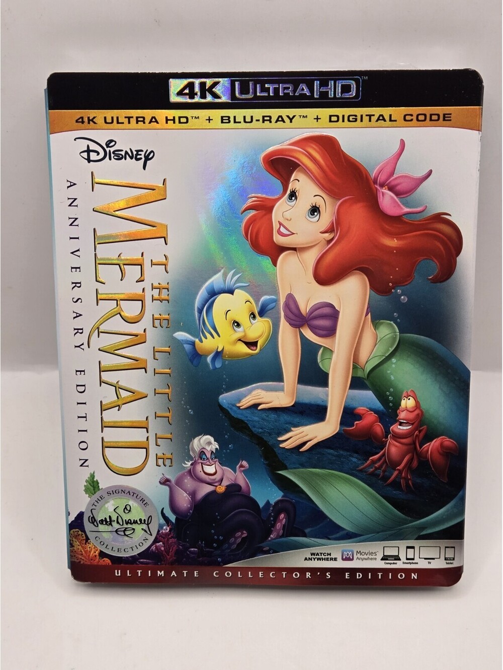 The Little Mermaid (30th Anniversary Signature Collection) (Ultra HD, 1989) NEW